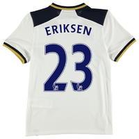 under armour tottenham hotspur eriksen home shirt 2016 2017 junior