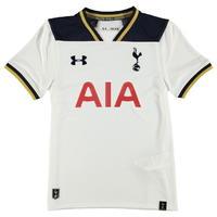 Under Armour Tottenham Hotspur Home Jersey 2016 2017 Junior Boys