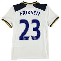 Under Armour Tottenham Hotspur Eriksen Home Shirt 2016 2017 Junior