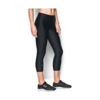 under armour women capri pant ua heatgear black 1297905 001