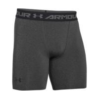 Under Armour Men\'s HeatGear Compression Shorts carbon heather