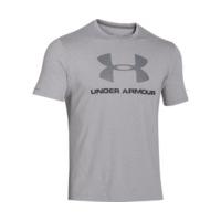 Under Armour Men\'s Graphic T-Shirt UA Sportstyle Logo true gray heather