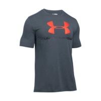 Under Armour Men\'s Graphic T-Shirt UA Sportstyle Logo stealth gray medium heather