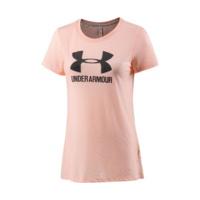 Under Armour Women\'s Shirt UA Threadborne Sportstyle Crew ballet pink