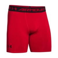 Under Armour Men\'s HeatGear Compression Shorts red