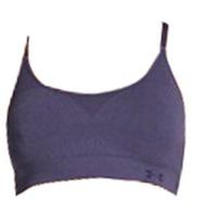 under armour womens ua seamless essential sports bra twilight purple