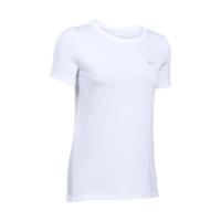 under armour womens short sleeve shirt ua heatgear armour white