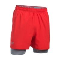 Under Armour Men 2-in-1 Shorts UA Qualifier red (1289625-600)