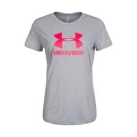 Under Armour Women\'s Short Sleeve Shirt UA Threadborne Siro Sportstyle Crew overcast gray