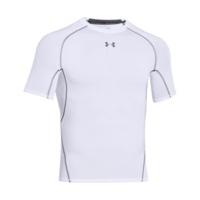 Under Armour Men\'s HeatGear Compression Short Sleeve white