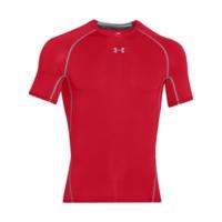 Under Armour Men\'s HeatGear Compression Short Sleeve red