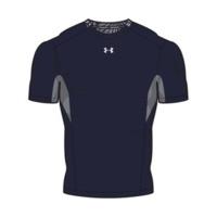 under armour mens hg compression coolswitch short sleeve midnight navy