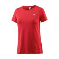 under armour womens short sleeve shirt ua heatgear armour pomegranate