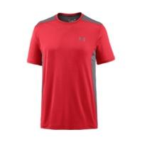 Under Armour Men\'s Short Sleeve Shirt UA Raid pomegranate