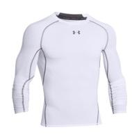 Under Armour Men\'s HeatGear Compression Long Sleeve white