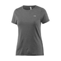 Under Armour Womens Short Sleeve Shirt UA HeatGear Armour carbon heather