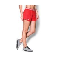 Under Armour Women Shorts UA Play Up 2.0 Mesh pomegranate