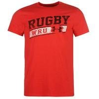 under armour wales graphic tee shirt mens