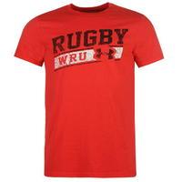 Under Armour Wales Graphic Tee Shirt Mens