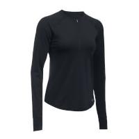 under armour womens fly by 12 zip run long sleeve top black xs