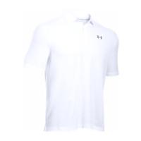 under armour mens charged cotton scramble golf polo shirt white xl