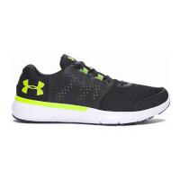 Under Armour Men\'s Micro G Fuel Running Shoes - Black/Velocity - US 9/UK 8