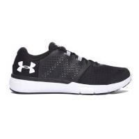 Under Armour Men\'s Micro G Fuel Running Shoes - Black/White - US 12/UK 11