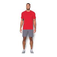 under armour mens sport style left chest logo t shirt redblack xl