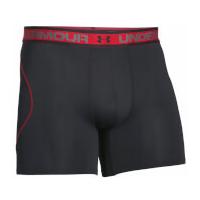 Under Armour Men\'s Iso-Chill Mesh 6 Boxerjock - Black/Red - S