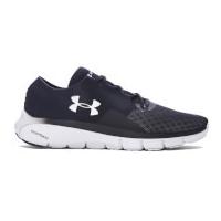 Under Armour Men\'s SpeedForm Fortis 2.1 Running Shoes - Black/Glacier Grey - US 12/UK 11