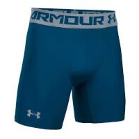 Under Armour Men\'s HeatGear Armour Mid Compression Shorts - Blackout Navy - L