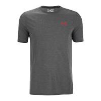 Under Armour Men\'s Threadborne Fitted T-Shirt - Black/Red - L