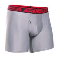 Under Armour Men\'s Original 6 Boxerjock - True Grey Heather - L