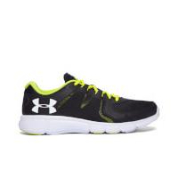 Under Armour Men\'s Thrill 2 Running Shoes - Black/Smash Yellow - US 11/UK 10