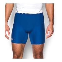 Under Armour Men\'s HeatGear Armour Mid Compression Shorts - Royal - XL