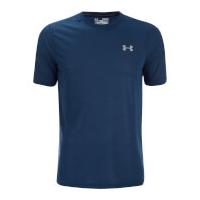 Under Armour Men\'s Threadborne Fitted T-Shirt - Blackout Navy/Steel - S