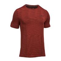 Under Armour Men\'s Threadborne Seamless T-Shirt - Red/Black - L