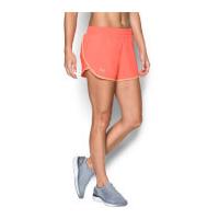 Under Armour Women\'s Launch Tulip Run Shorts - London Orange - XS