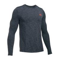 under armour mens threadborne seamless long sleeve top stealth grey m