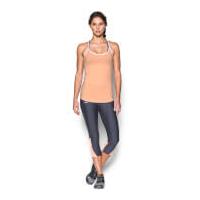 Under Armour Women\'s Fly By Racerback Run Tank - Playful Peach - L