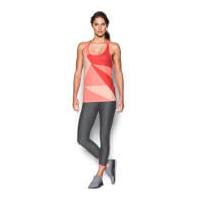 under armour womens geo run tank london orange l