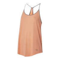 Under Armour Women\'s Threadborne Train Strappy Tank Top - Playful Peach - L