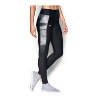 Under Armour Women\'s Fly By Printed Run Tights - Black/Reflective - L