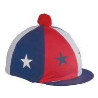 Unknown Three Coloured Star Hat Cover