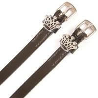 Unknown Crown Diamante Spur Straps Clear 19