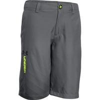 under armour fade right shorts graphite youth small