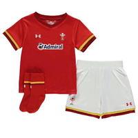 Under Armour Wales Rugby Home Mini Kit Infant Boys