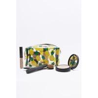 uo x skinnydip pineapple make up bag clear