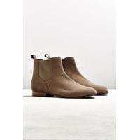 uo black suede chelsea boot taupe