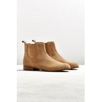 UO Light Brown Suede Chelsea Boot, TAN